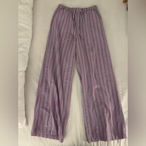 Old Navy Purple and Pink Boxer Pajama Pants